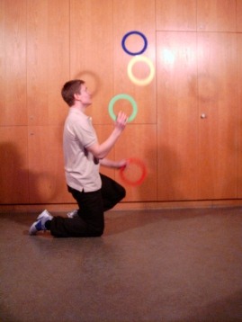 Tobias mit Ringen