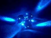 Leuchtbälle Blau